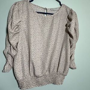 NWOT Paper Crane Cropped print top.